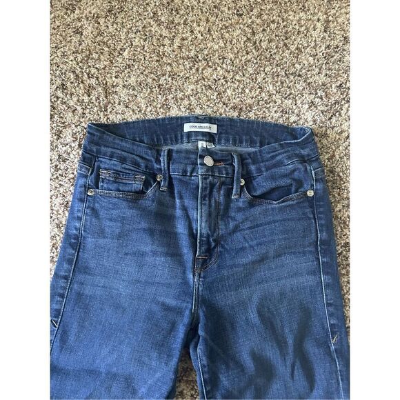Good American Good Legs Dark Wash Size 4 Skinny Jeans - Picture 3 of 12